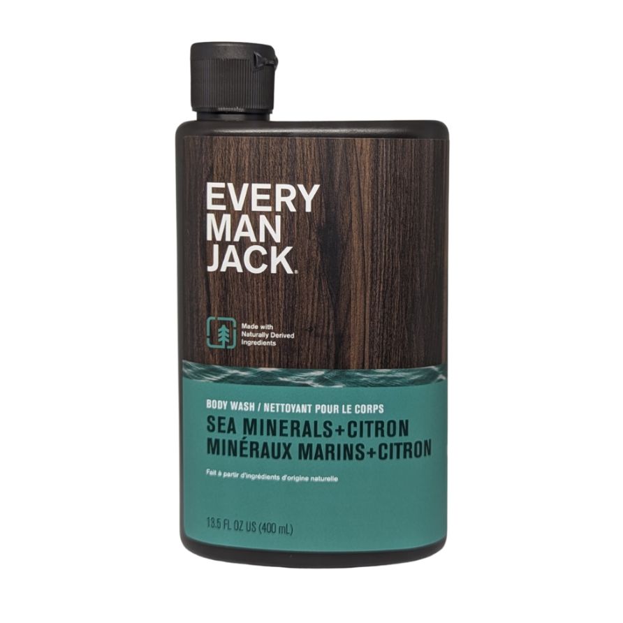 Every Man Jack Body Wash With Natural Ingredients & Incredible Scents, 400 ml / 13 fl. oz