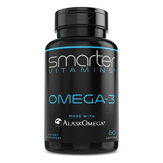 Smarter Vitamins Omega-3 Supplement 60 Softgels