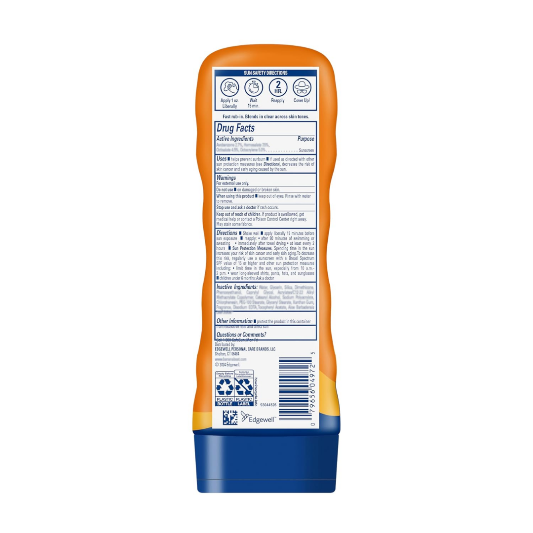 Banana Boat Sport Sunscreen Lotion SPF 50, 8 oz  / 236 ml