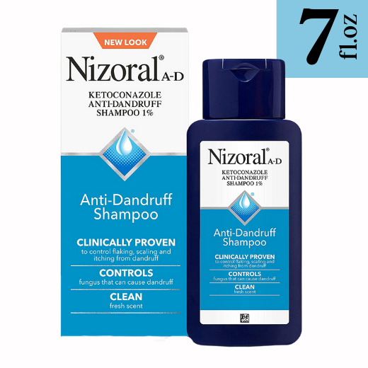 Nizoral A-D Ketoconazole Anti-Dandruff Shampoo, 7 fl.oz / 200ml