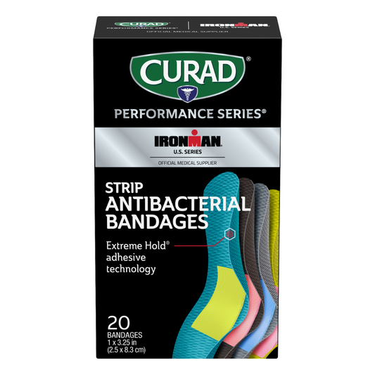 Curad Performance Antibacterial Bandages 20 Bandages