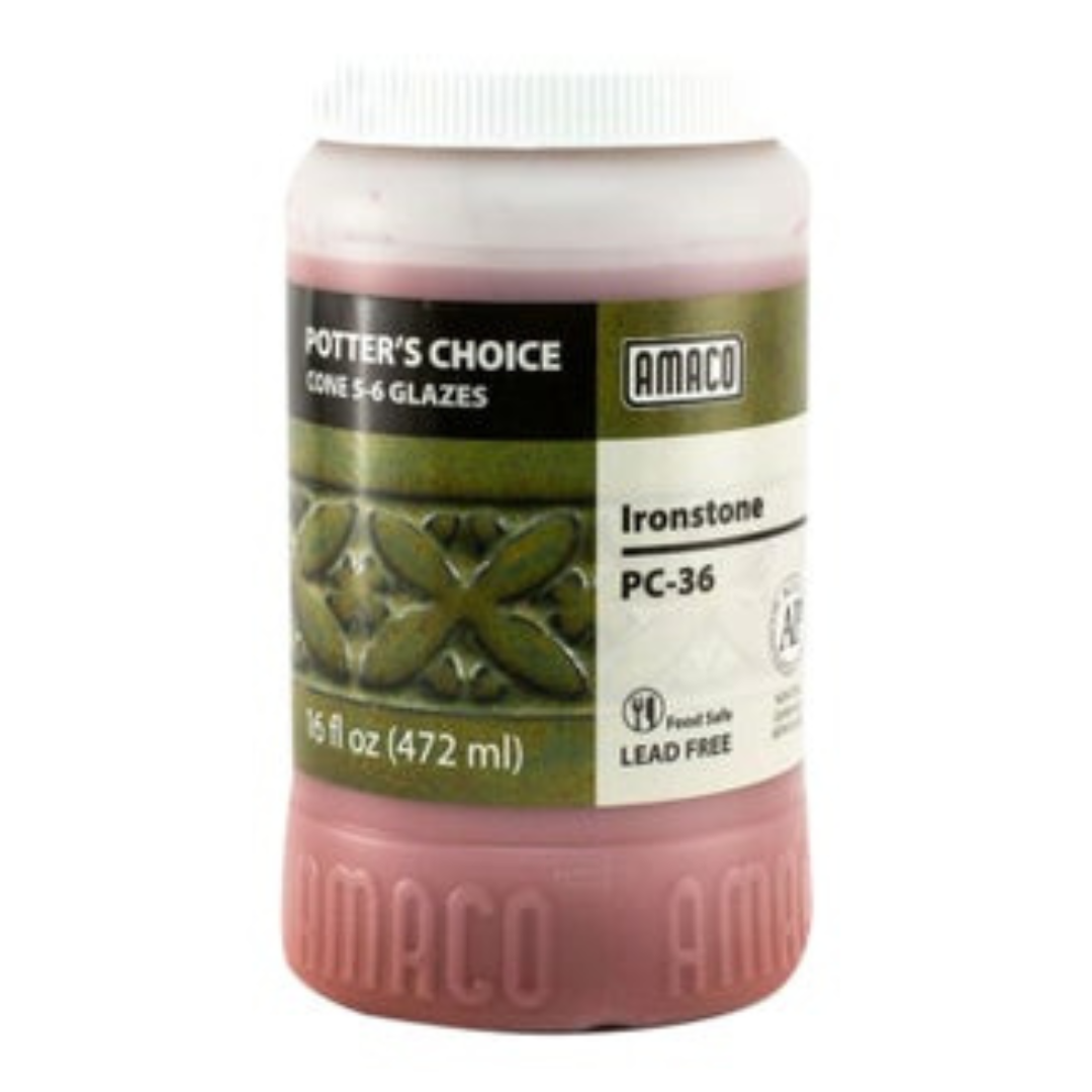 Amaco Potter's Choice Cone 5-6 Glazes Choice Lead Free - 472ml