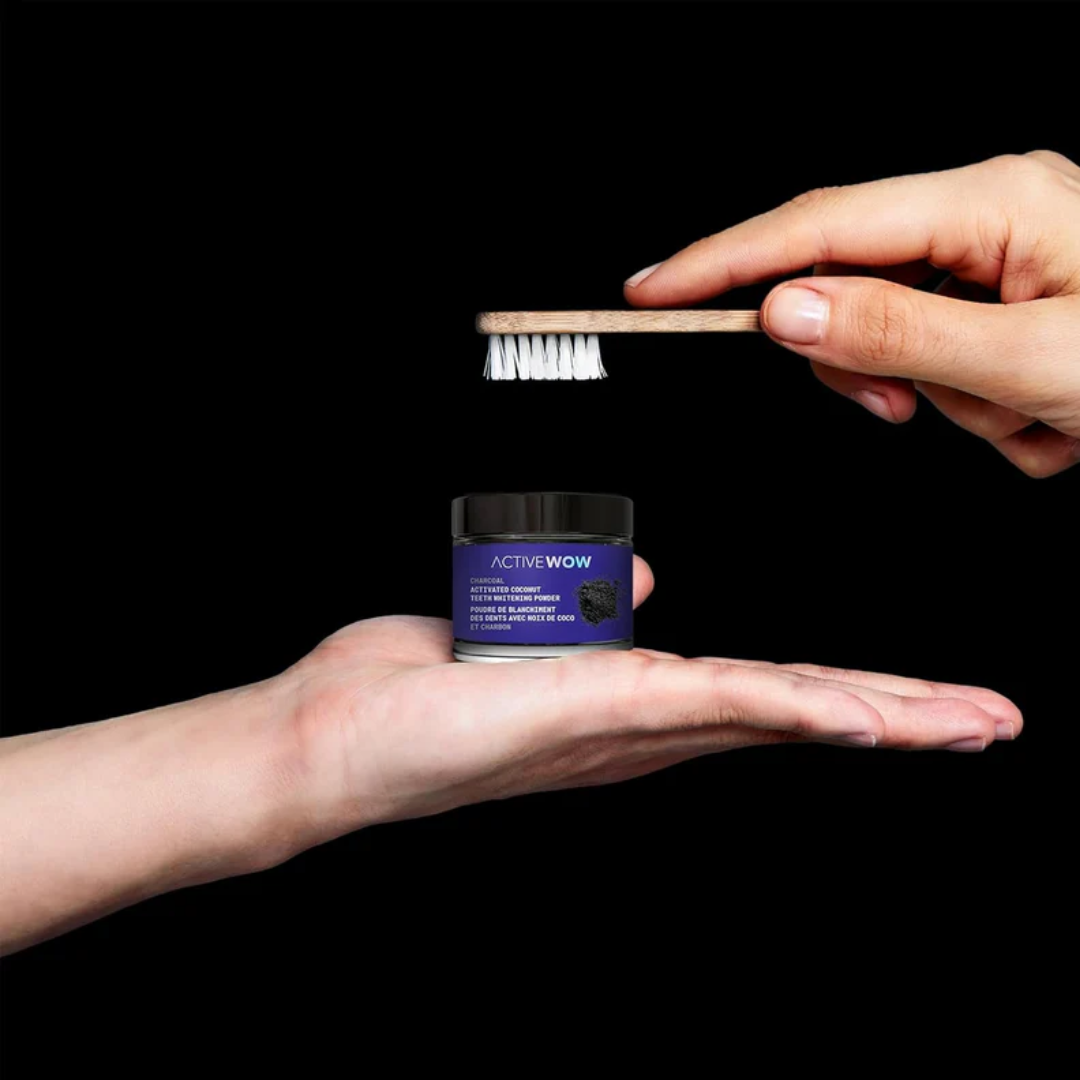 Active Wow Natural Teeth Whitening Charcoal Powder (20g)