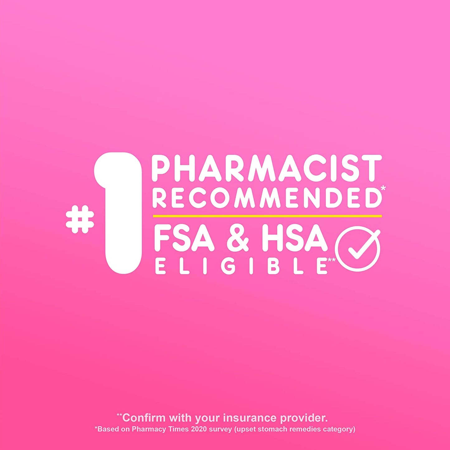 Pepto Bismol Chewables 5 Symptom Stomach Relief Original Flavor, 30 Chewable Tablets