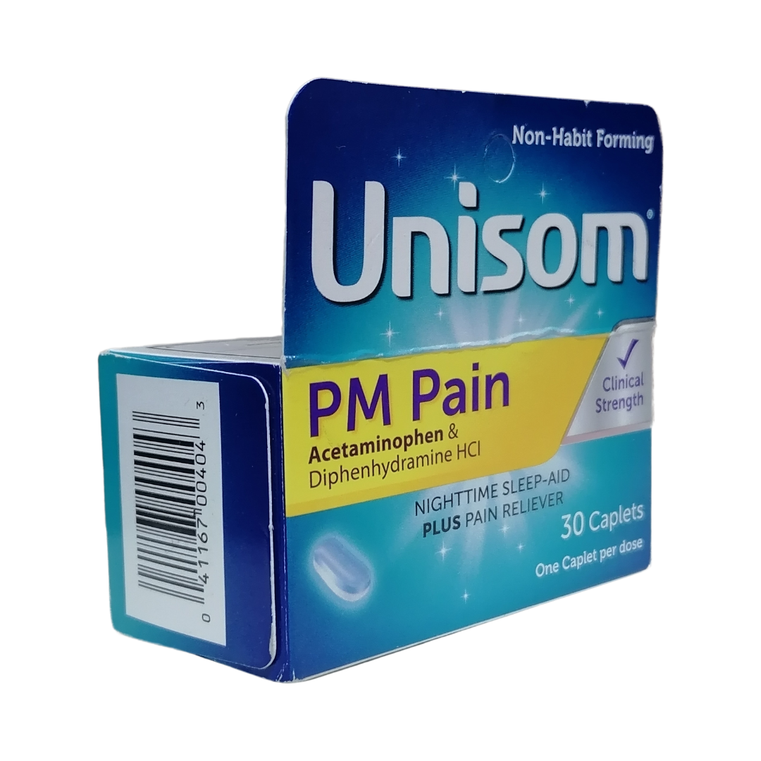 Unisom PM Nighttime Sleep-Aid, 30 Caplets