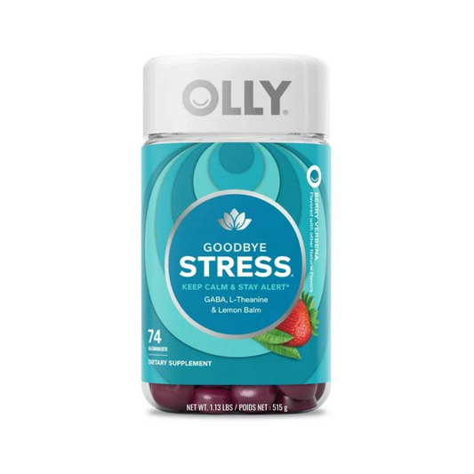 Olly Goodbye Stress Gaba L-Theanine & Lemon Balm 74 Gummies