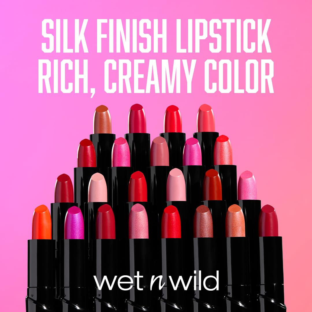 Wet n Wild Silk Finish Lipstick, 535D Black Orchid