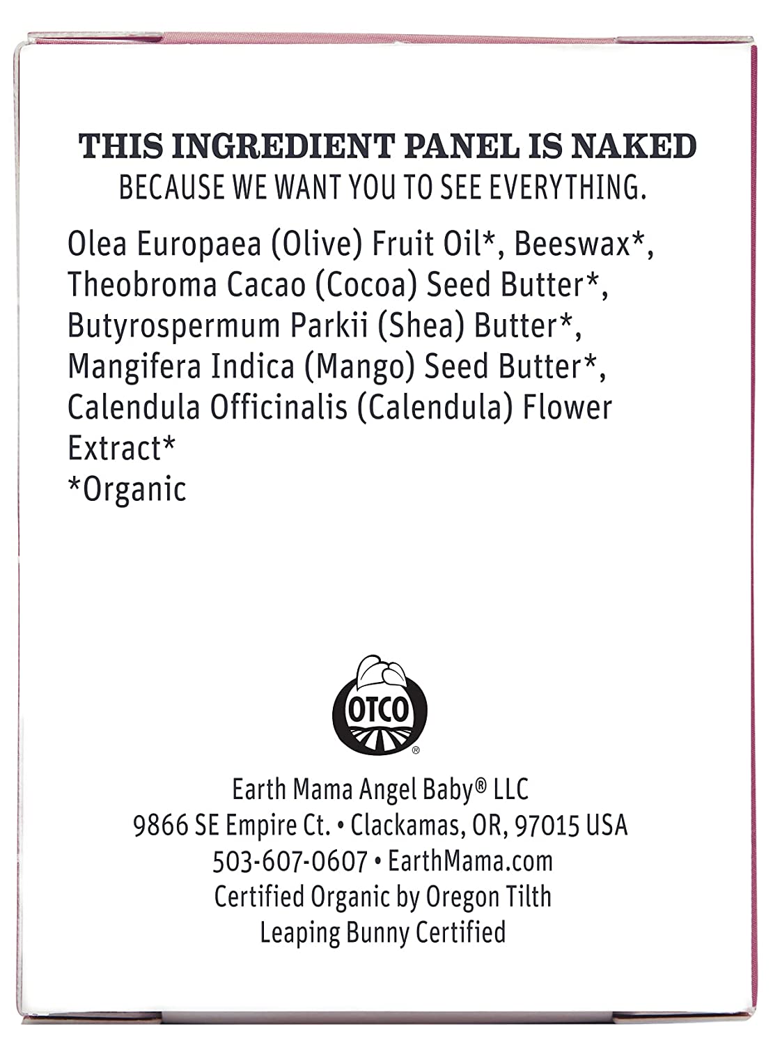 Earth Mama Organics Nipple Butter Soothing Balm For Dry Skin Parabens And Fragrance - Free 2 Fl Oz