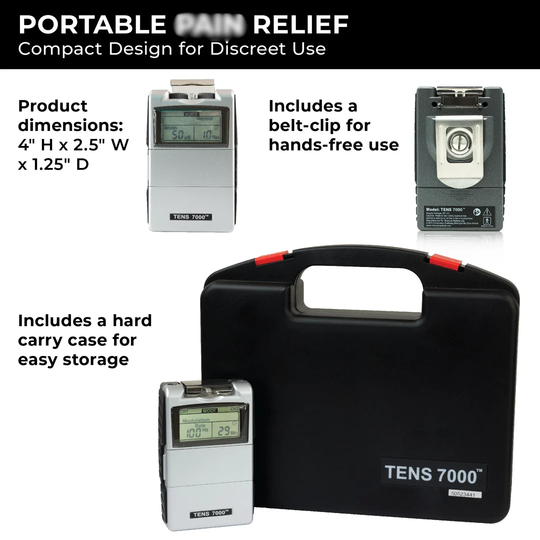 TENS 7000 Second Edition Digital Therapy Unit DT7202 (NO ELECTRODE PADS)