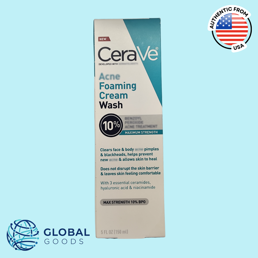Cerave Foaming Cream Wash Maximum Strength, 5 fl. oz. / 150 ml