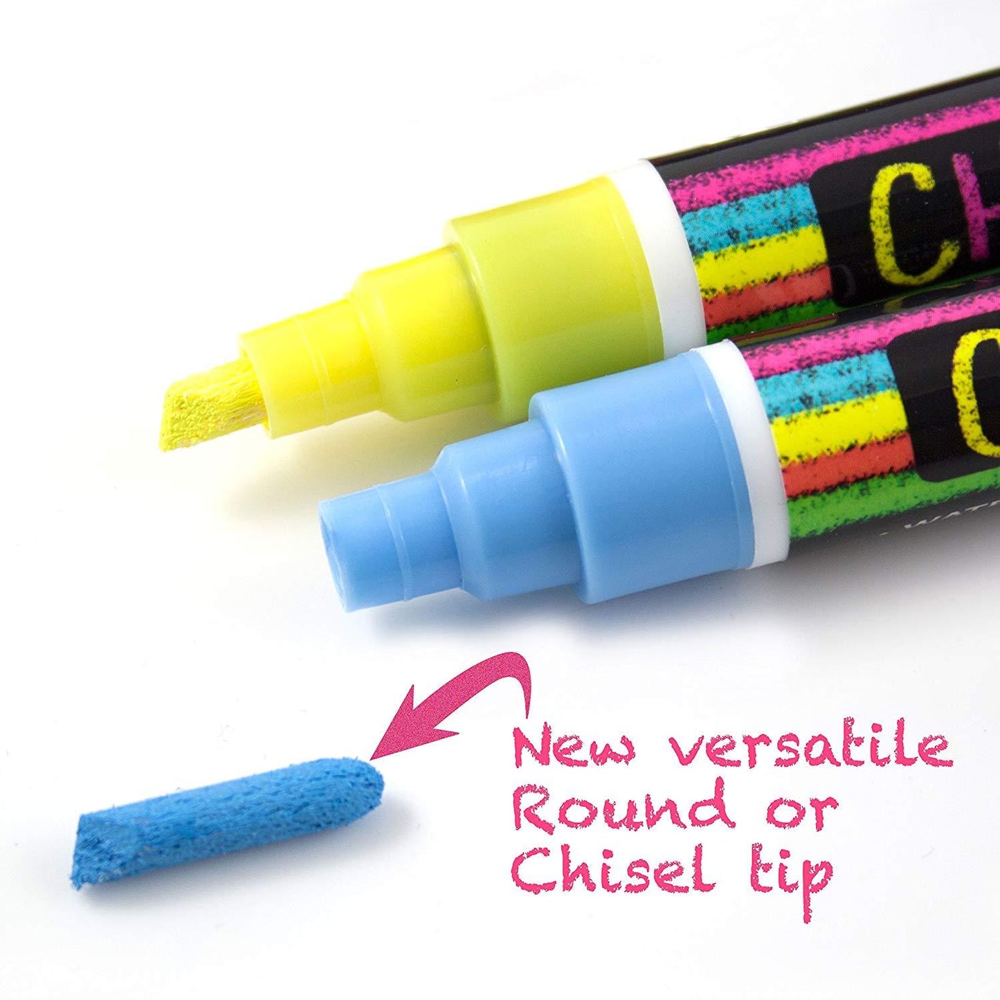 Chalktastic Chalk Markers by Fantastic Best for Kids Art, Chalkboard Labels, Menu Board Bistro Boards, 8 Glass Window Markers