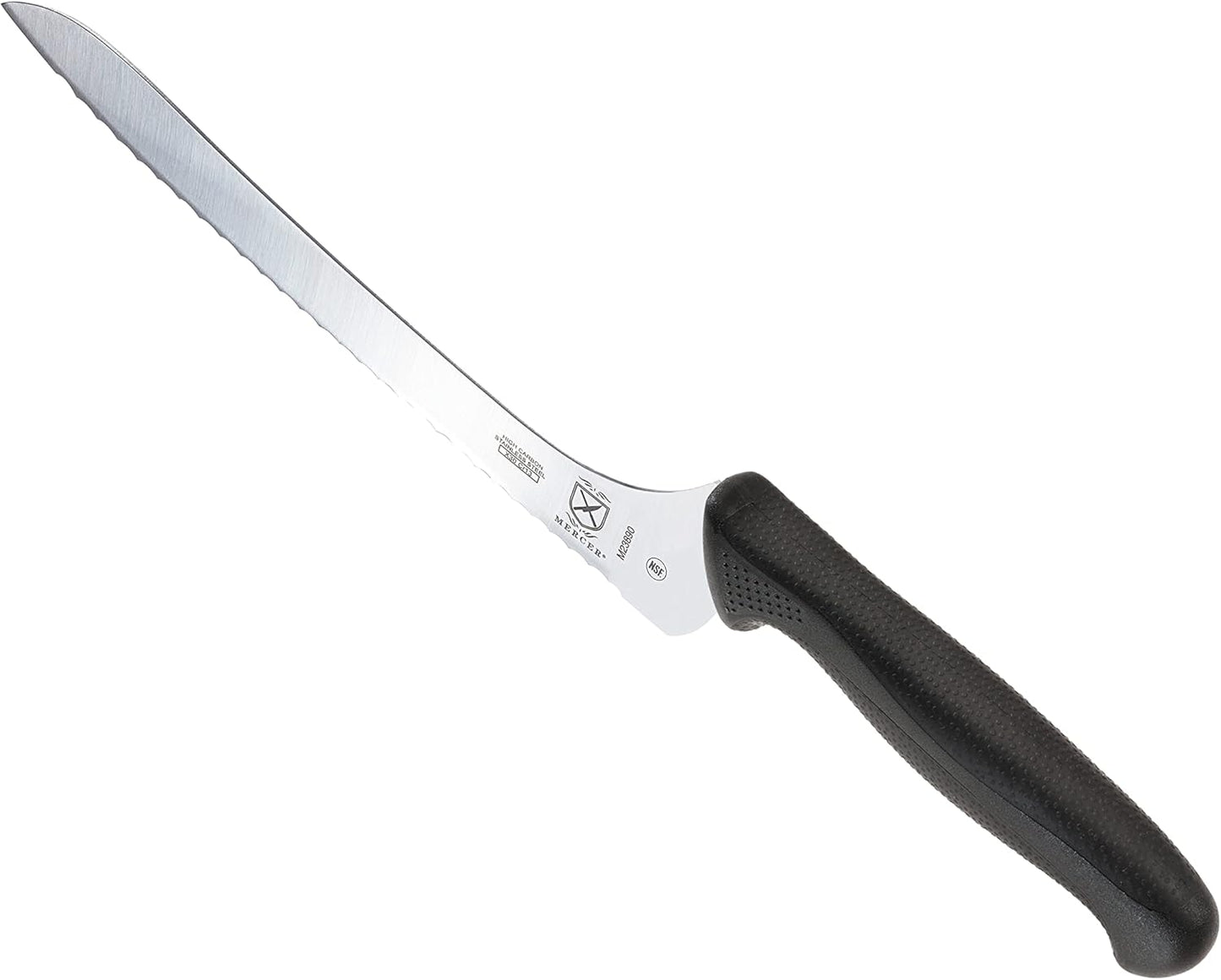 Mercer Culinary Millenia 9" / 22.9 cm Wavy Edge Bread Kitchen Knife, M23890
