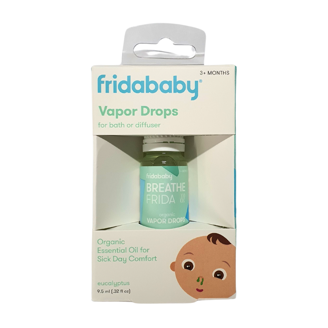Frida baby Vapor Drops for Bath or Diffuser Organic Essential Oil Eucalyptus 9.5ml / 0.32 fl oz