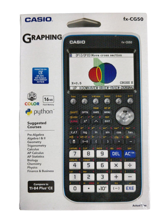 Casio Graphing Calculator fx-CG650, 1Qty