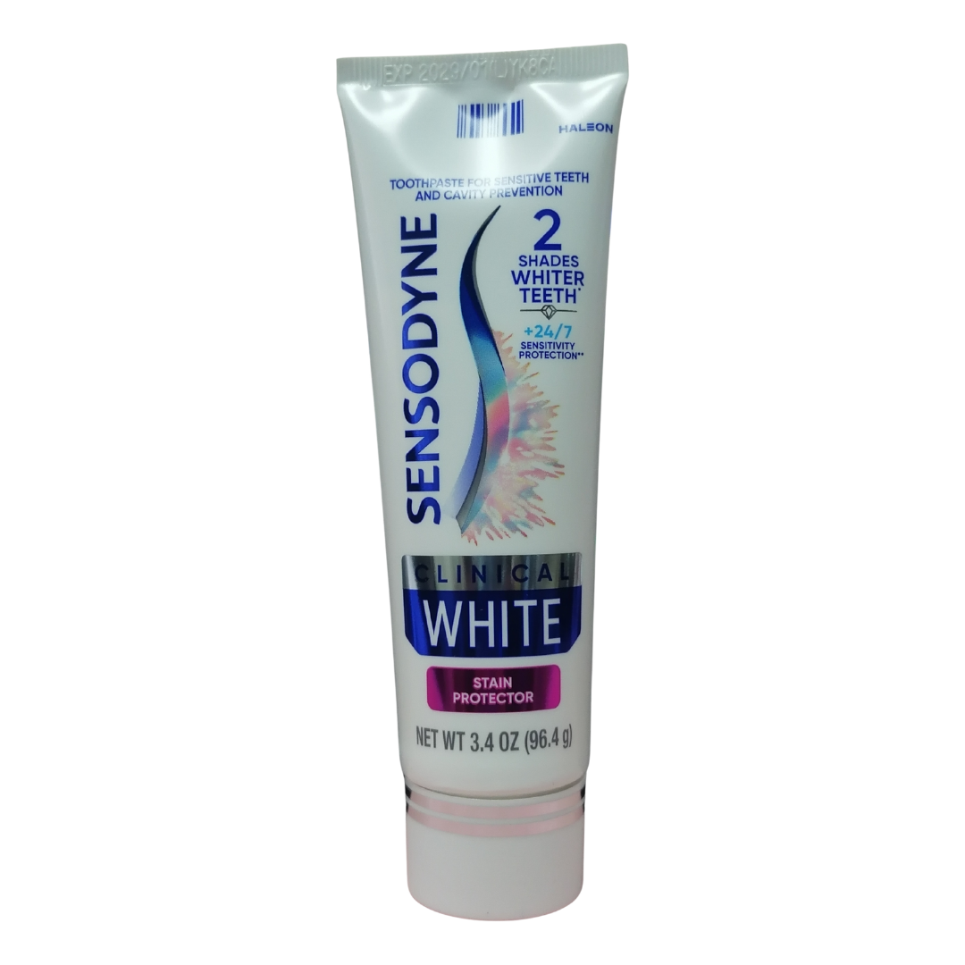 Sensodyne Clinical White Stain Protector Toothpaste, 3.4 oz / 96.4 g