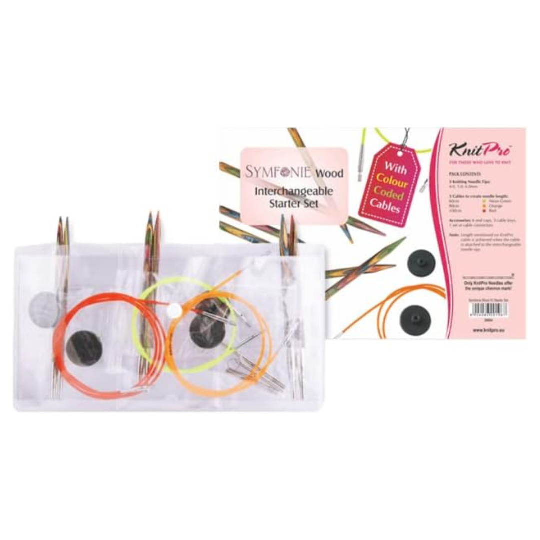 Knitpro Symfonie Wood Interchangeable Starter Set (20604)