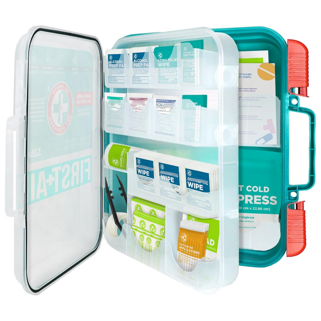 Be Smart Get Prepared First Aid Kit, 326 Pcs
