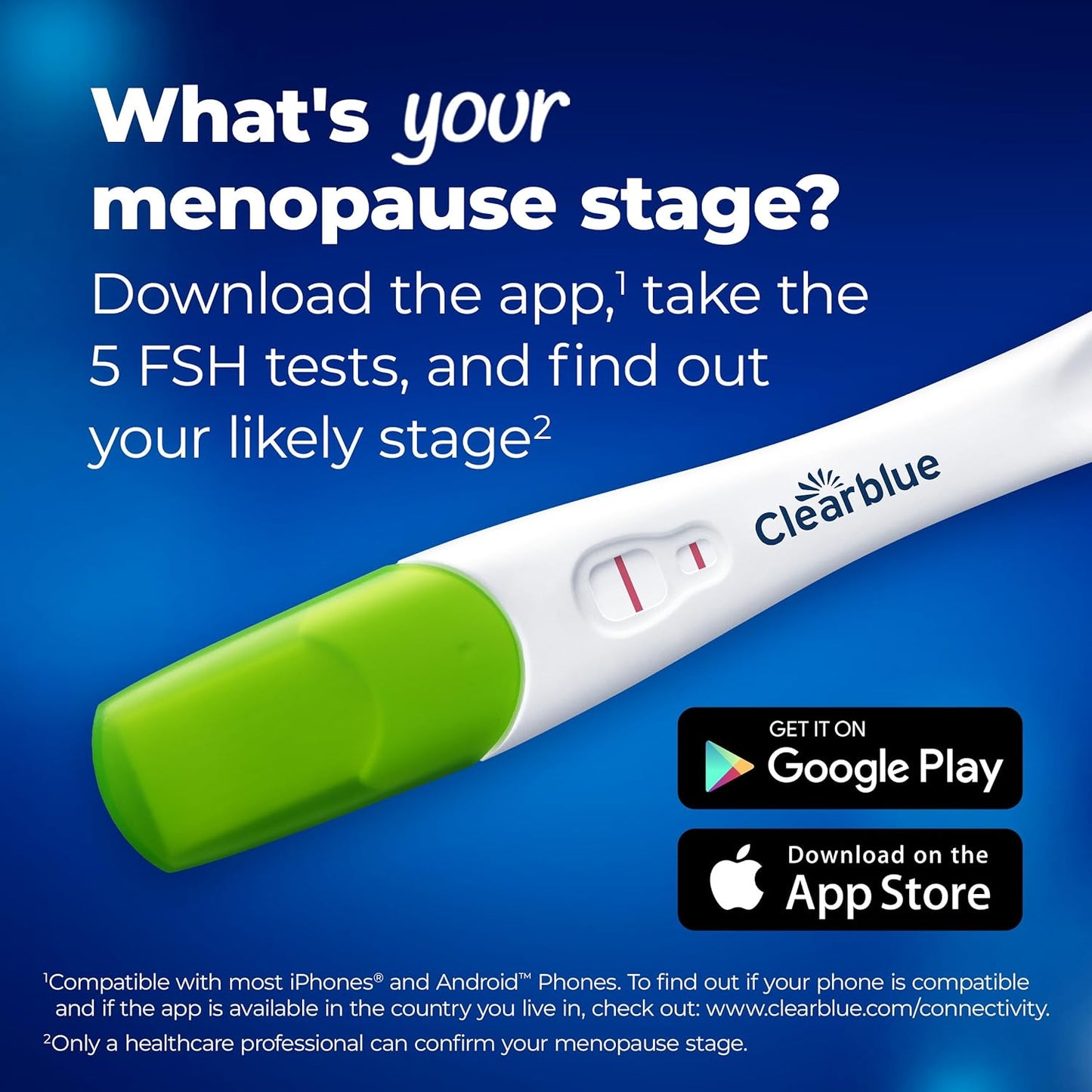 Clearblue Menopause Stage Indicator (5 Test Sticks)