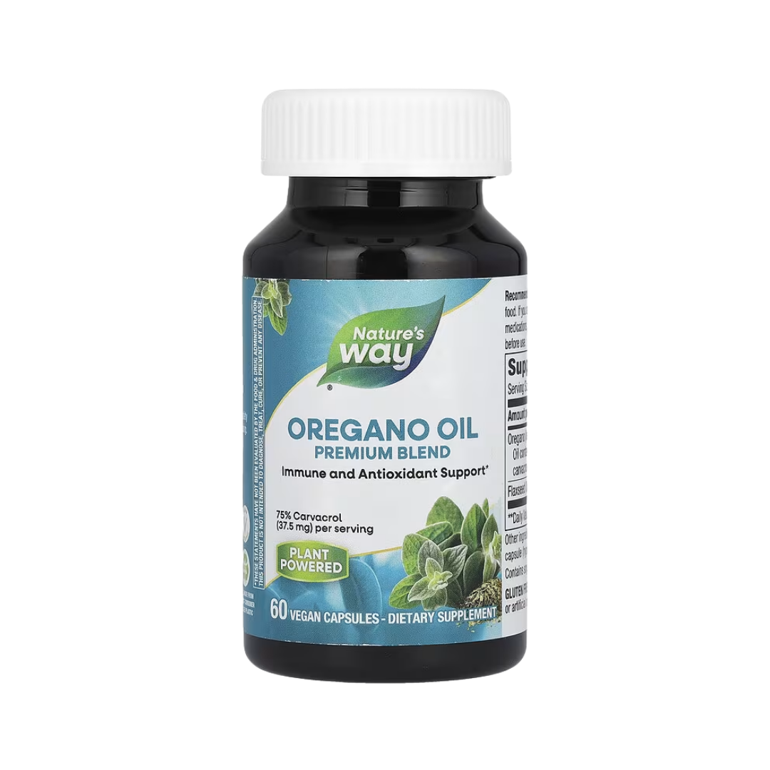 Nature’s Way Oregano Oil Premium Blend, 60 Capsules