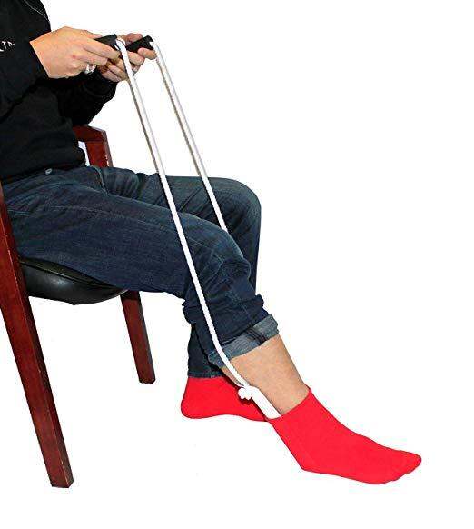 RMS Deluxe Sock Aid with Foam Handles