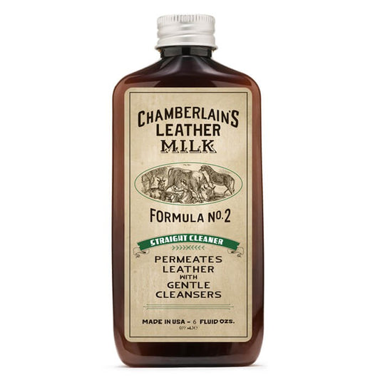Chamberlains Leather Milk Formula No. 2 Straight Cleaner Permeates Leather 177 mL