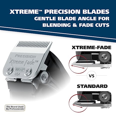 Wahl Clipper Model 79445 For Fade And Blend Cuts With Extreme Fade Precision Blades