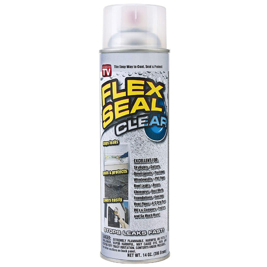 Flex Seal Spray Rubber Sealant Coating, 14-oz, Clear