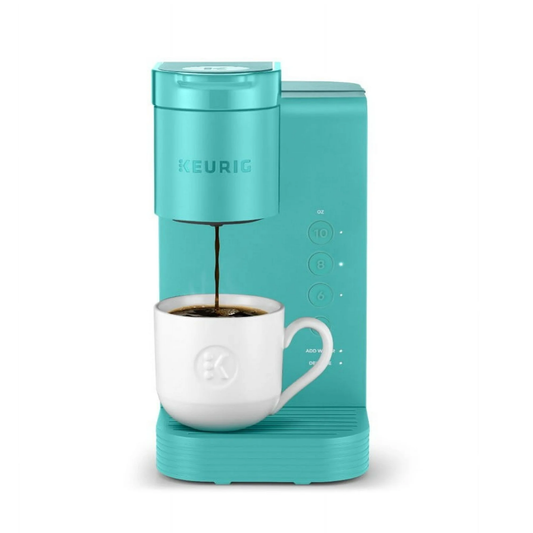 Keurig K-Express Essentials Single Serve Coffee Maker, 6-10 oz Cup & 32 oz Removable Reservoir, Tropical Blue