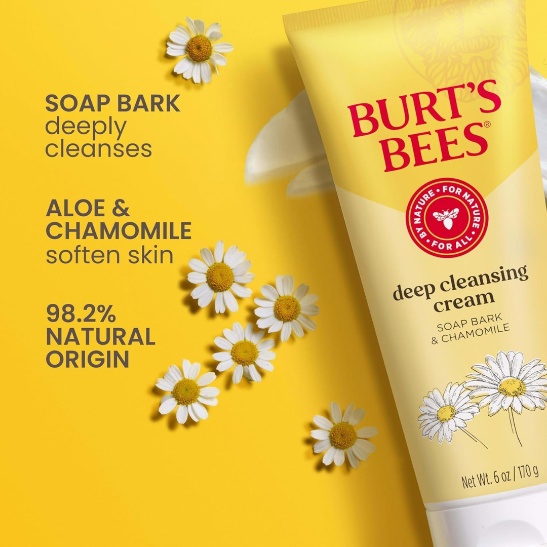 Burt's Bees Deep Cleansing Cream, 0.75 oz / 20 g