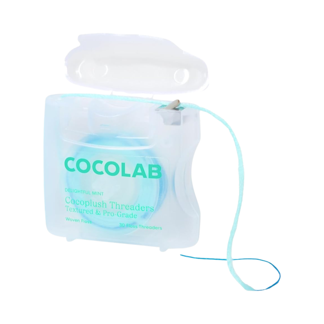 Cocolab Delightful Mint CocoThreaders Woven Floss, 30 Count