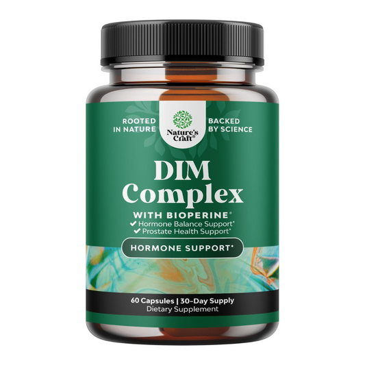 Nature's Craft DIM Complex Hormone Support Supplement 60 Capsules
