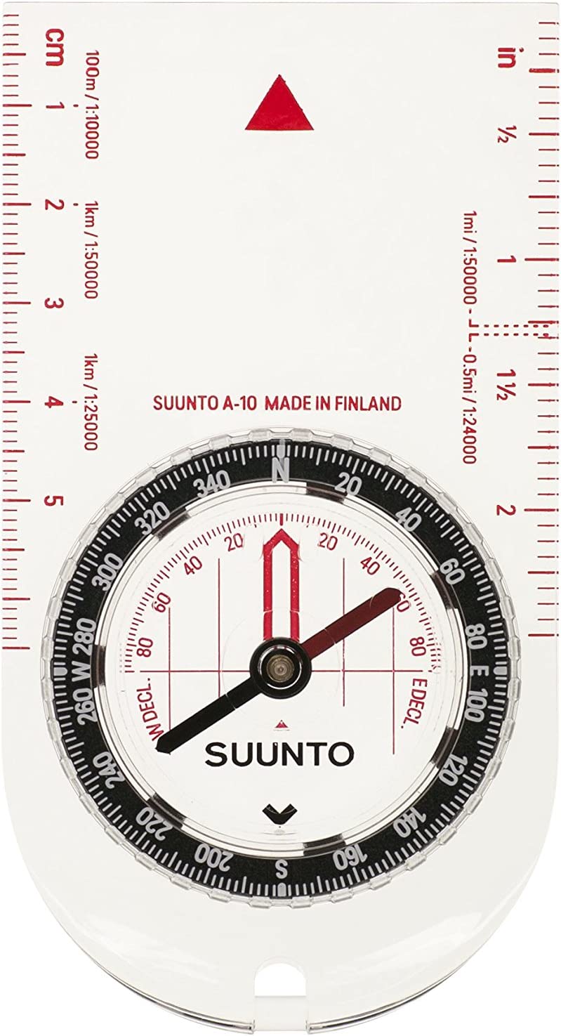 SUUNTO A-10 Compass: Compact, Simple To Use Recreational Hiking Compass