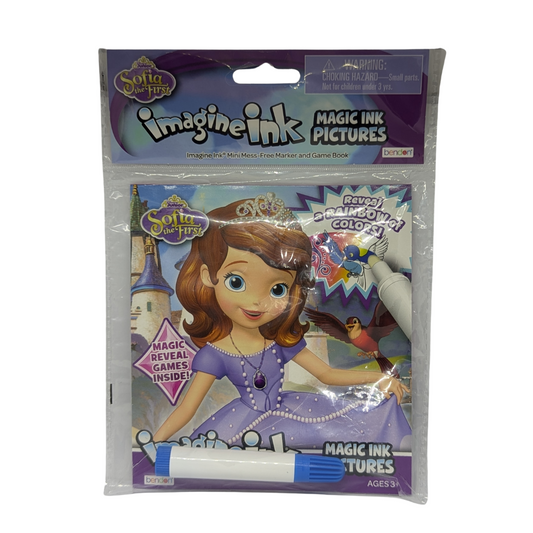 Sofia The First Imagine Ink Magic Pictures Activity Book