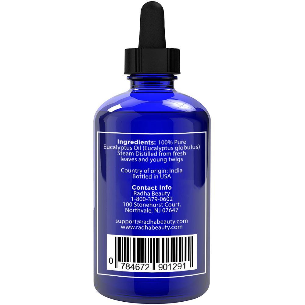 Radha Beauty 100% Pure Radha Eucalyptus Oil 120 ml