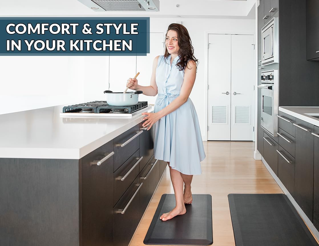 ComfiLife Anti Fatigue Comfort Floor Mat, 20 X 32 - Black