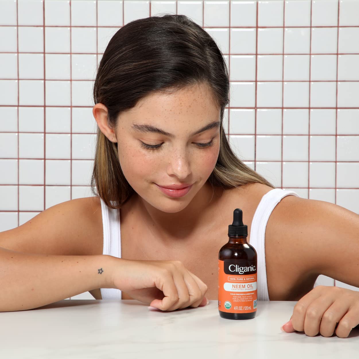 Cliganic Neem Oil Cold Pressed & Unrefined 4 fl oz / 120ml