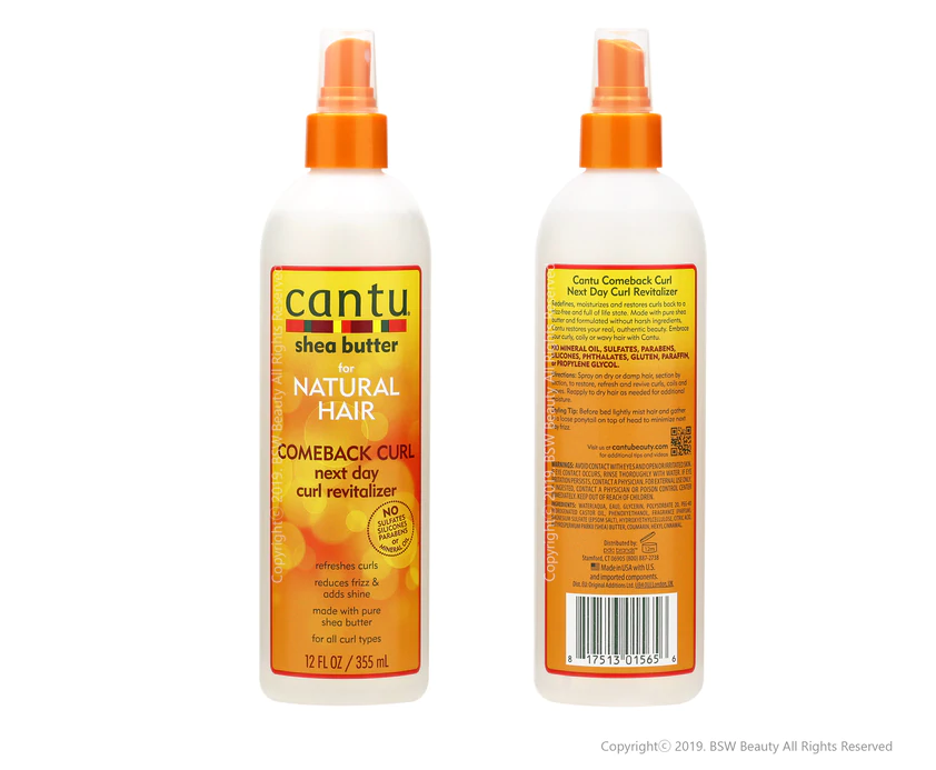 Cantu Comeback Curl Next Day Curl Revitalizer