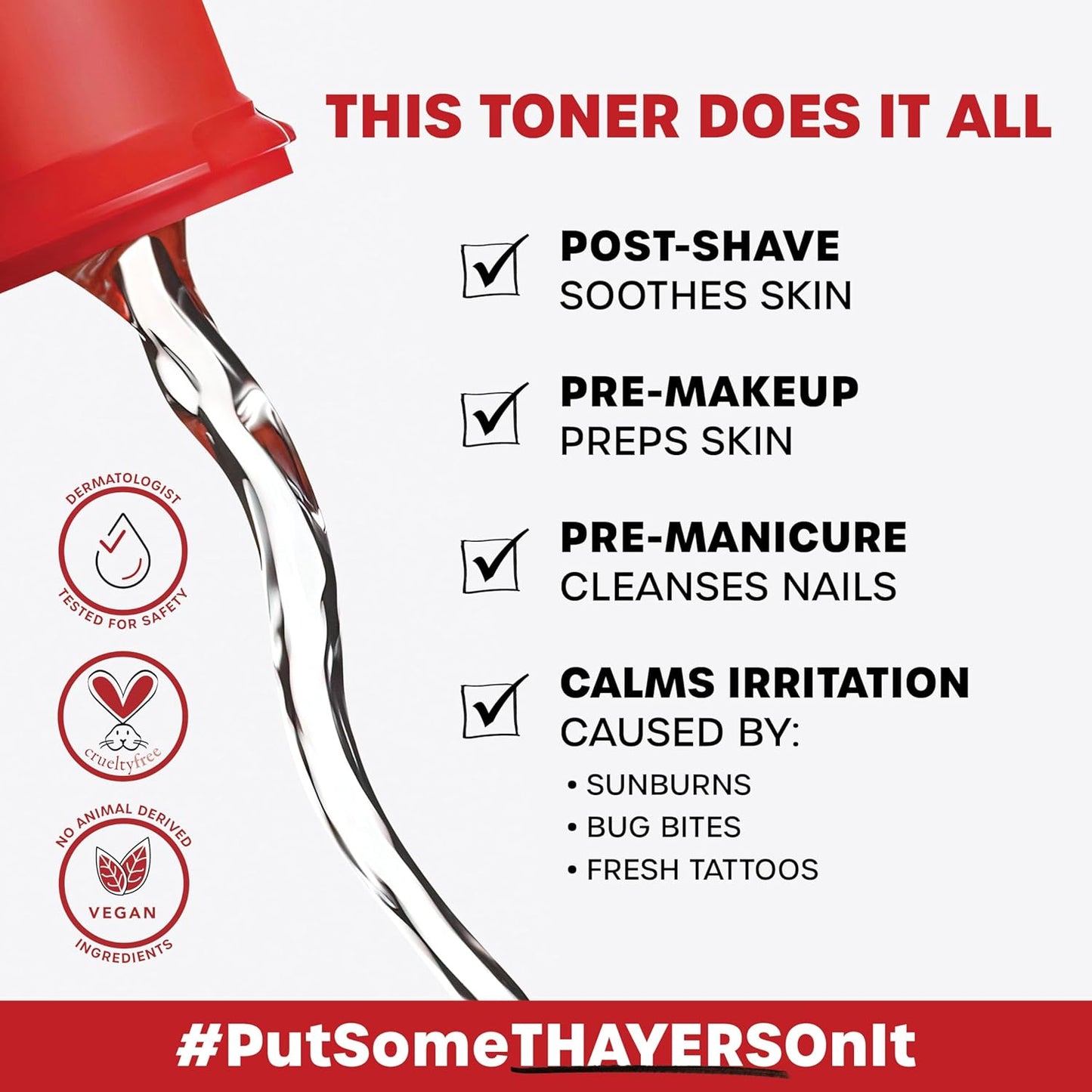Thayers Facial Toner Witch Hazel Aloe Vera Formula Cucumber 3 fl oz / 89ml