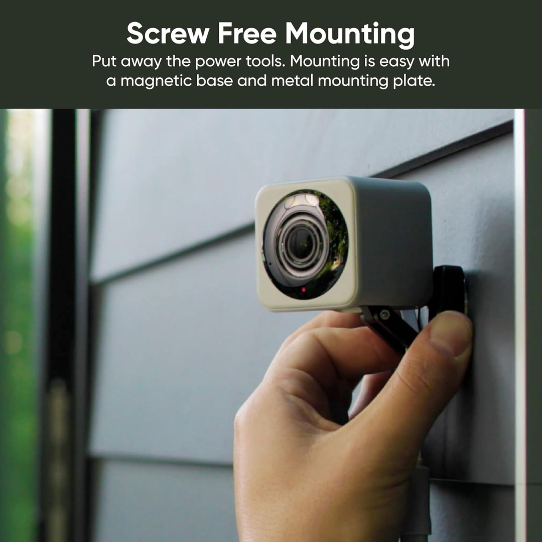 Wyze Cam V4 2.5K AI Indoor/Outdoor Security Camera with Color Night Vision - WYZEC4