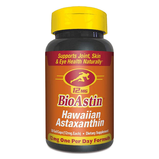 BioAstin Hawaiian Astaxanthin 25 Gel Caps (12 mg. each)