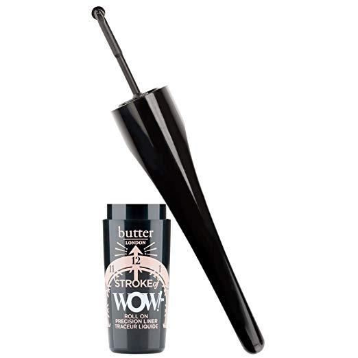 Butter London Stroke of Wow Roll On Precision Liner, Pitch Black 1 ml / 0.034 fl oz