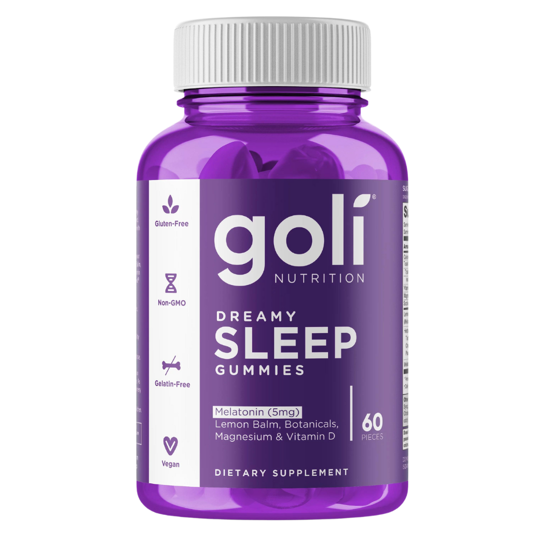 Goli 3-PACK GIFT SET Ashwagandha, Apple Cider Vinegar, and Dreamy Sleep 60 Gummies