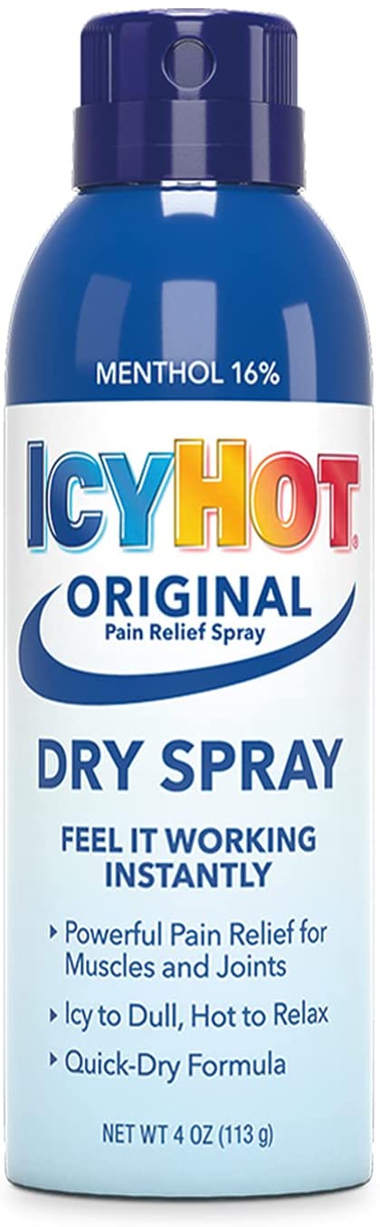 Icy Hot Original Dry Spray for Muscle and Joints, 4 oz. / 113g