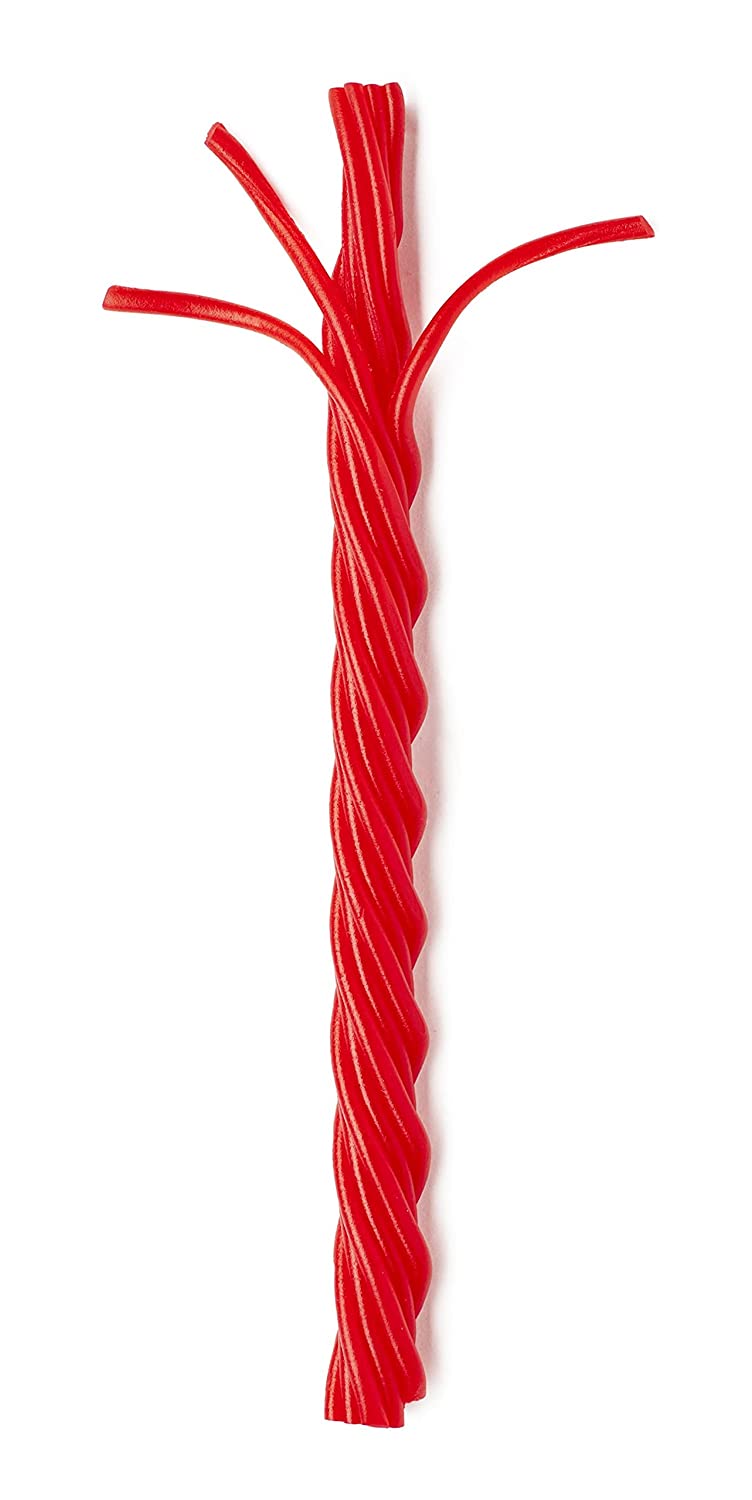 Twizzlers Pull N' Peel Candy Low Fat Snack Cherry Flavor 14 Oz / 396g