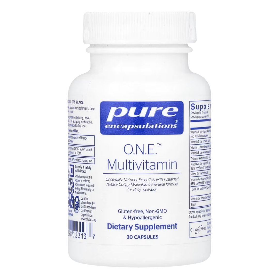Pure Encapsulations O.N.E Multivitamin Supplement, 30 Capsules