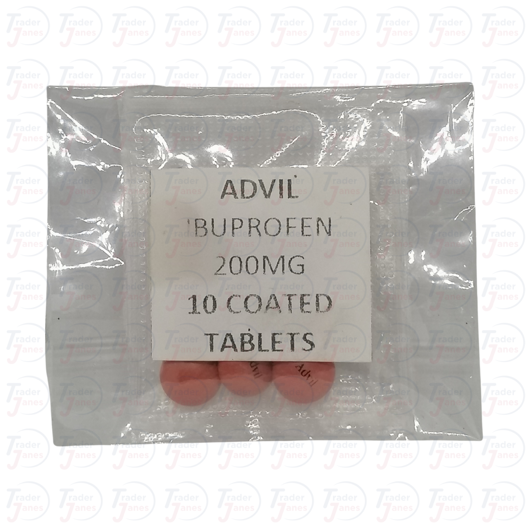Trial Size Ad Vil Anti-Inflamattory 200 mg, 10 Tablets