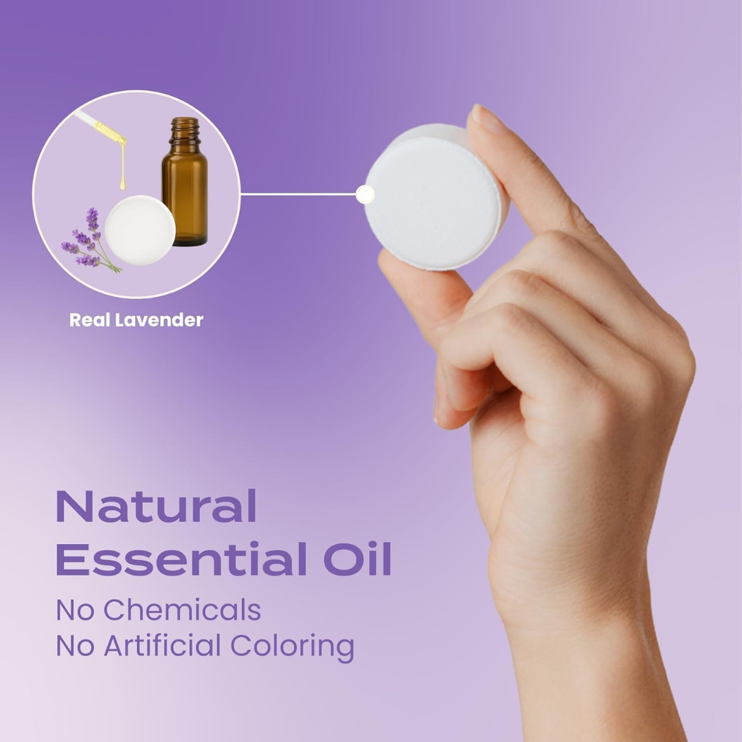 Body Restore Calm Lavender Shower Steamers, 1 Tablet