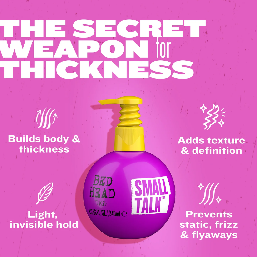 TIGI Bed Head Small Talk Hair Thickening Cream, 8.12 oz / 240 ml