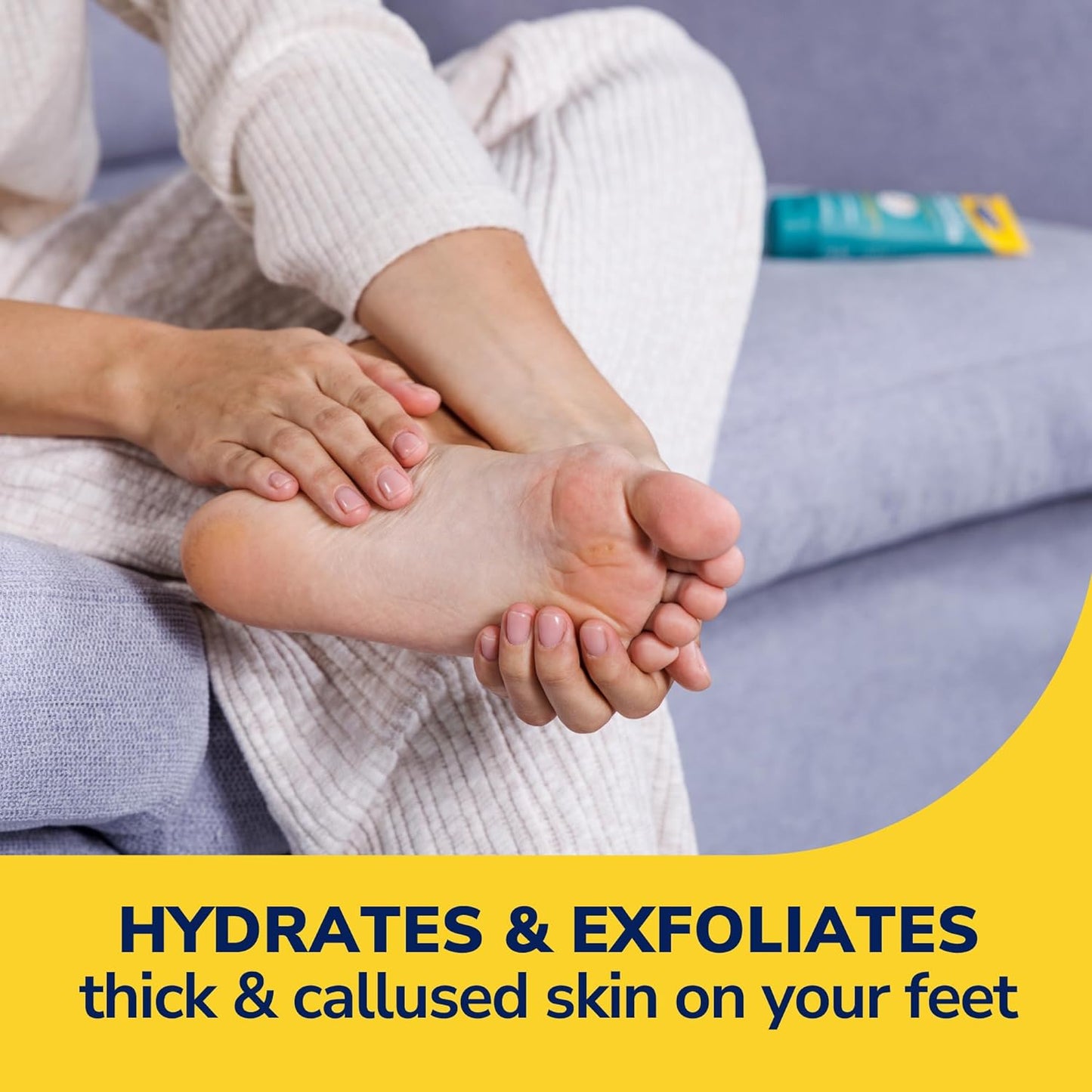 Dr. Scholl's Dry, Flaky Ultra Exfoliating Foot Lotion Hydrates & Exfoliates Extremely Dry Skin - 103m