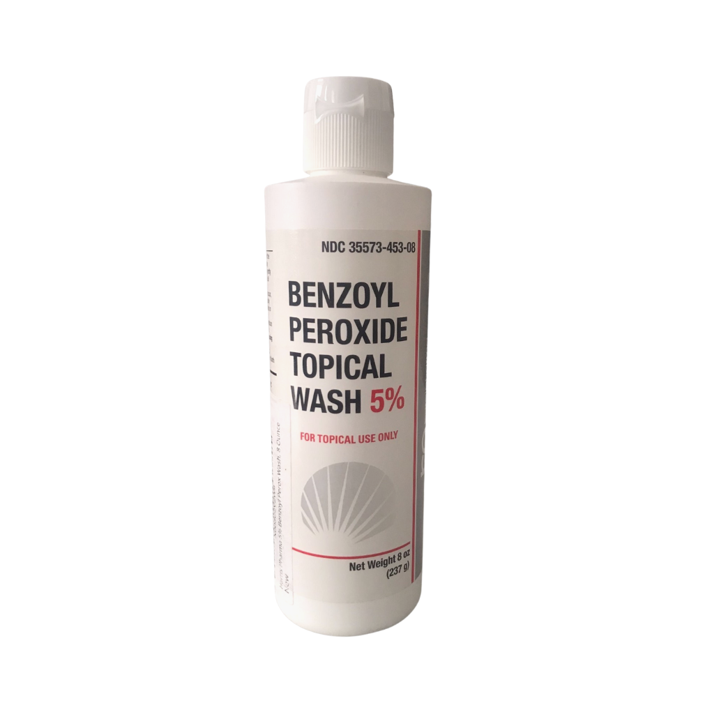 Harris Benzoyl Peroxide Topical Wash 5%, 8 oz. 237g